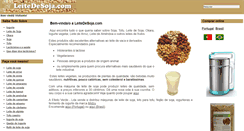 Desktop Screenshot of leitedesoja.com